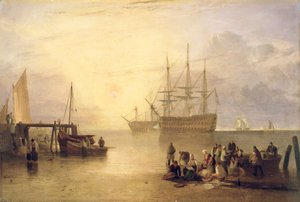 Le soleil se levant à travers la vapeur, vers 1809